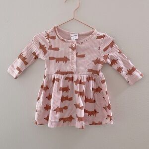 Hanna Andersson dress (fox print)